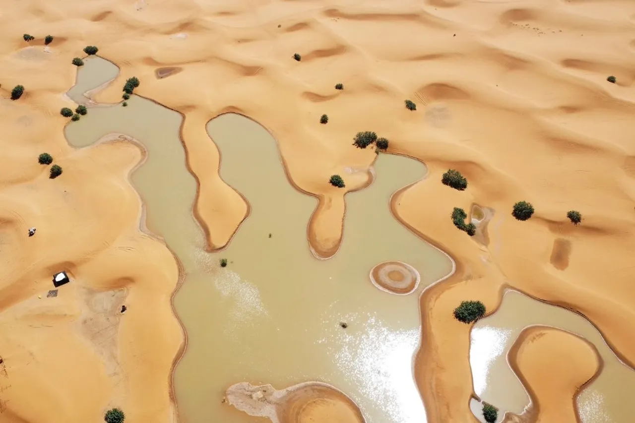 Sahara Desert flood1
