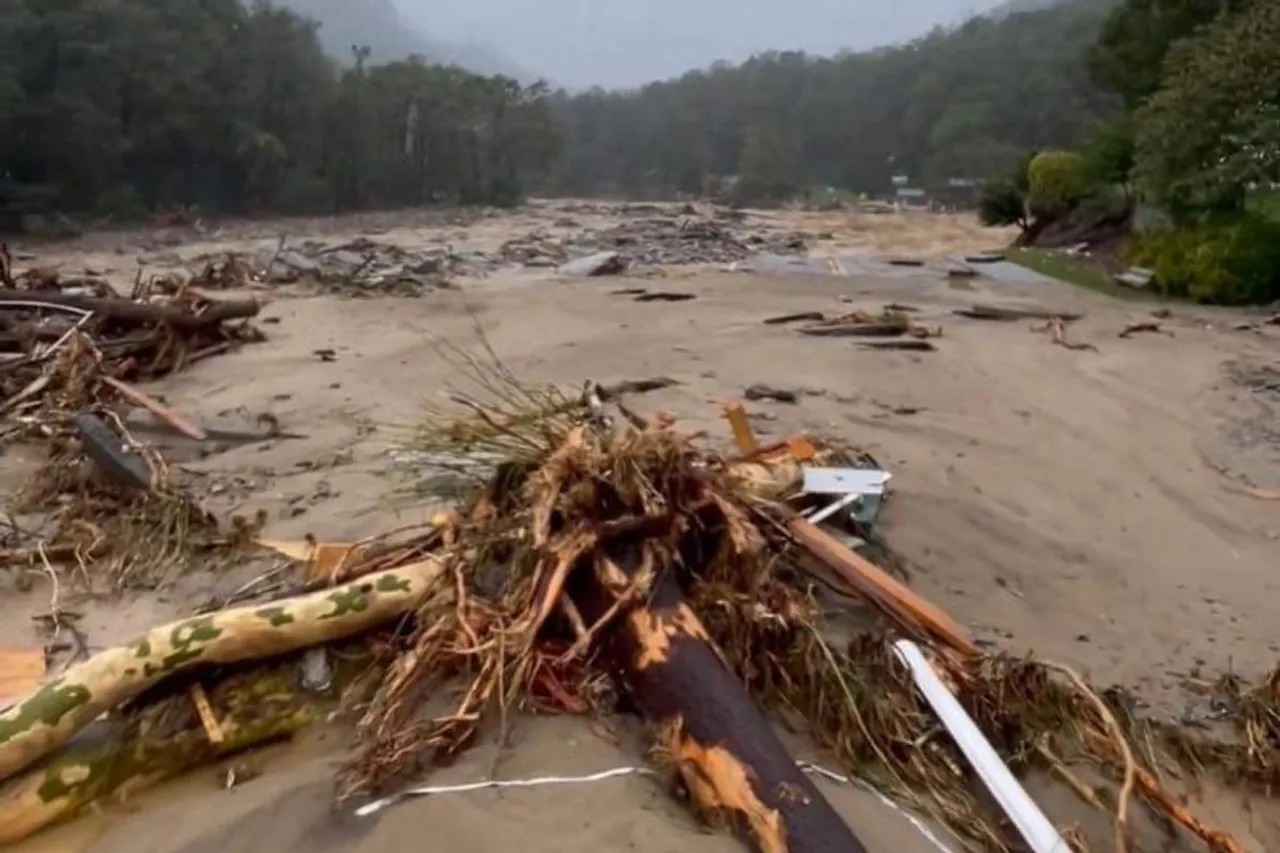 In Pictures: Chimney rock village devastated after Helene