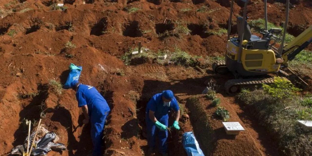 coronavirus Brazil: Old tombs being emptied like rooms in Brazil due to covid 19