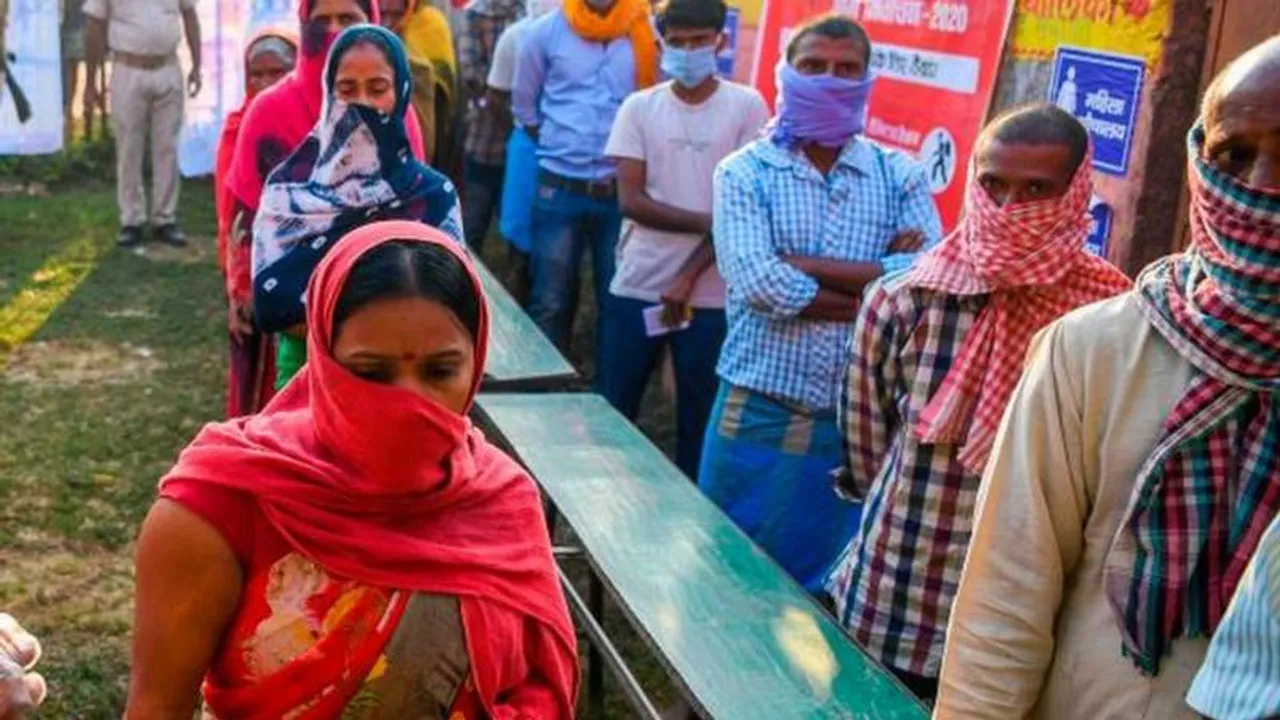 Voting begins in Bihar amid covid-19 pandemic