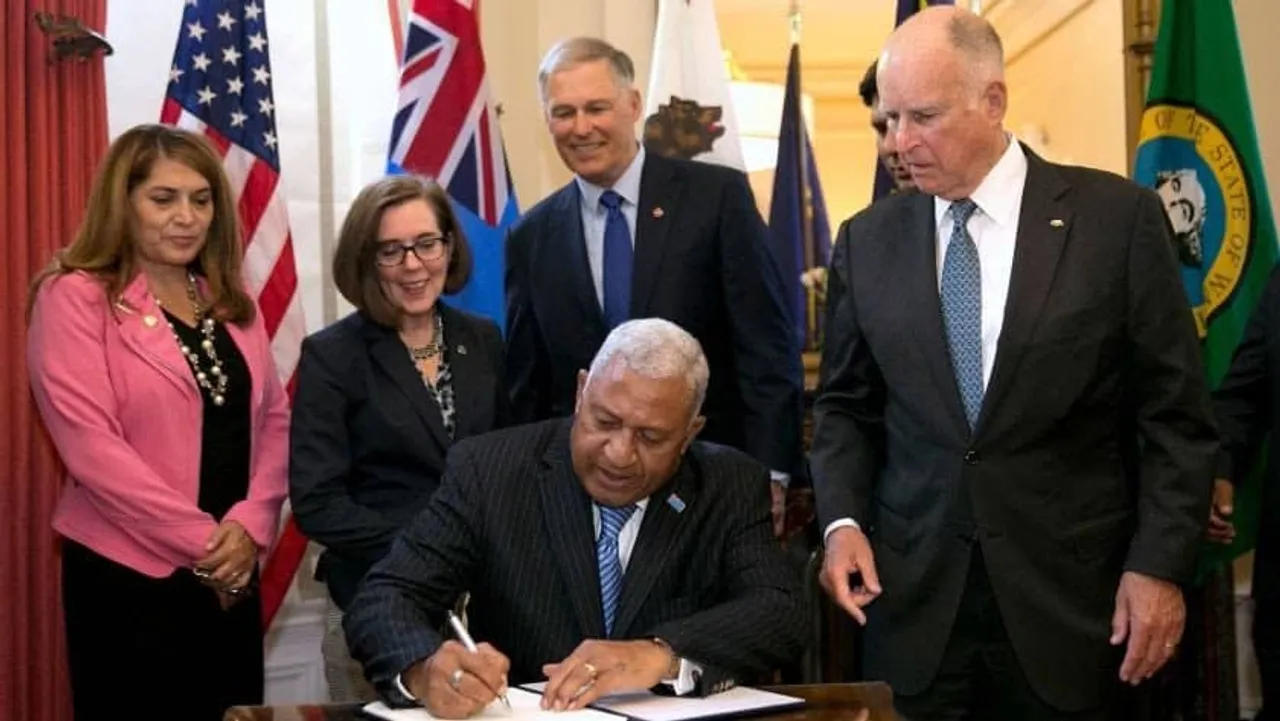 President of Fiji congratulates Biden before official victory