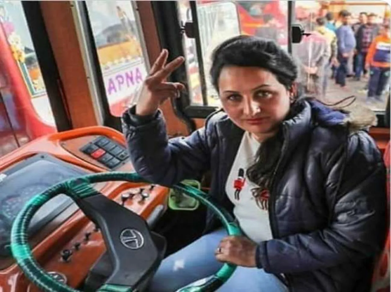 Meet Jammu and Kashmir's first female bus driver