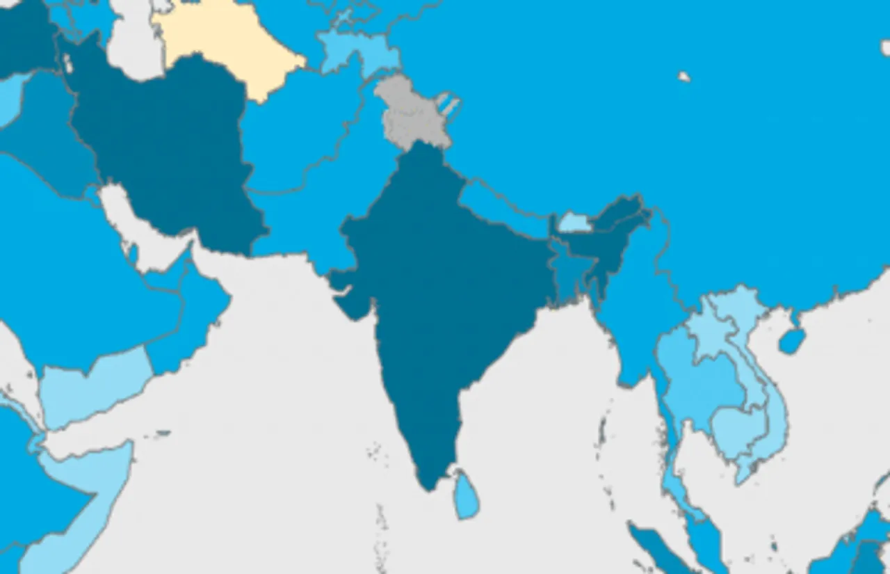 WHO’s India map ‘separates’ J&K and Ladakh with different colours
