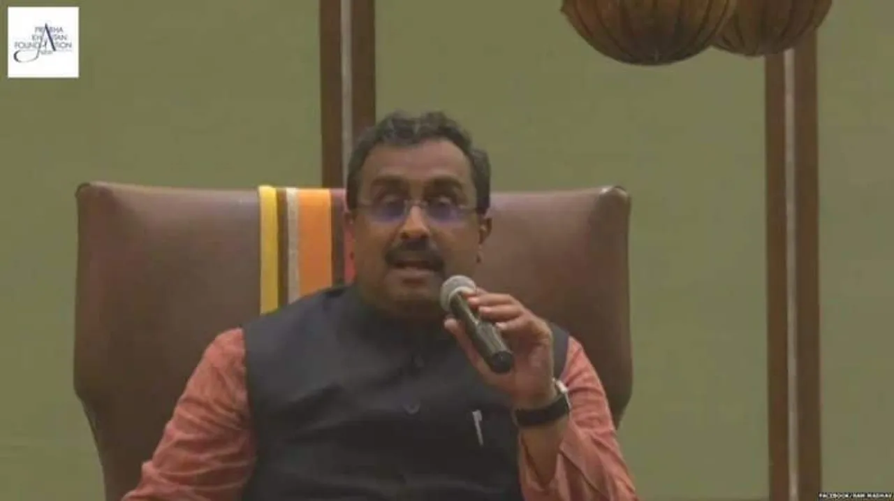 Kashmiris are victims of propaganda for long: Ram Madhav