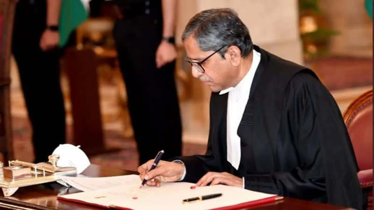 Justice NV Ramana sworn in as new Chief Justice Of India