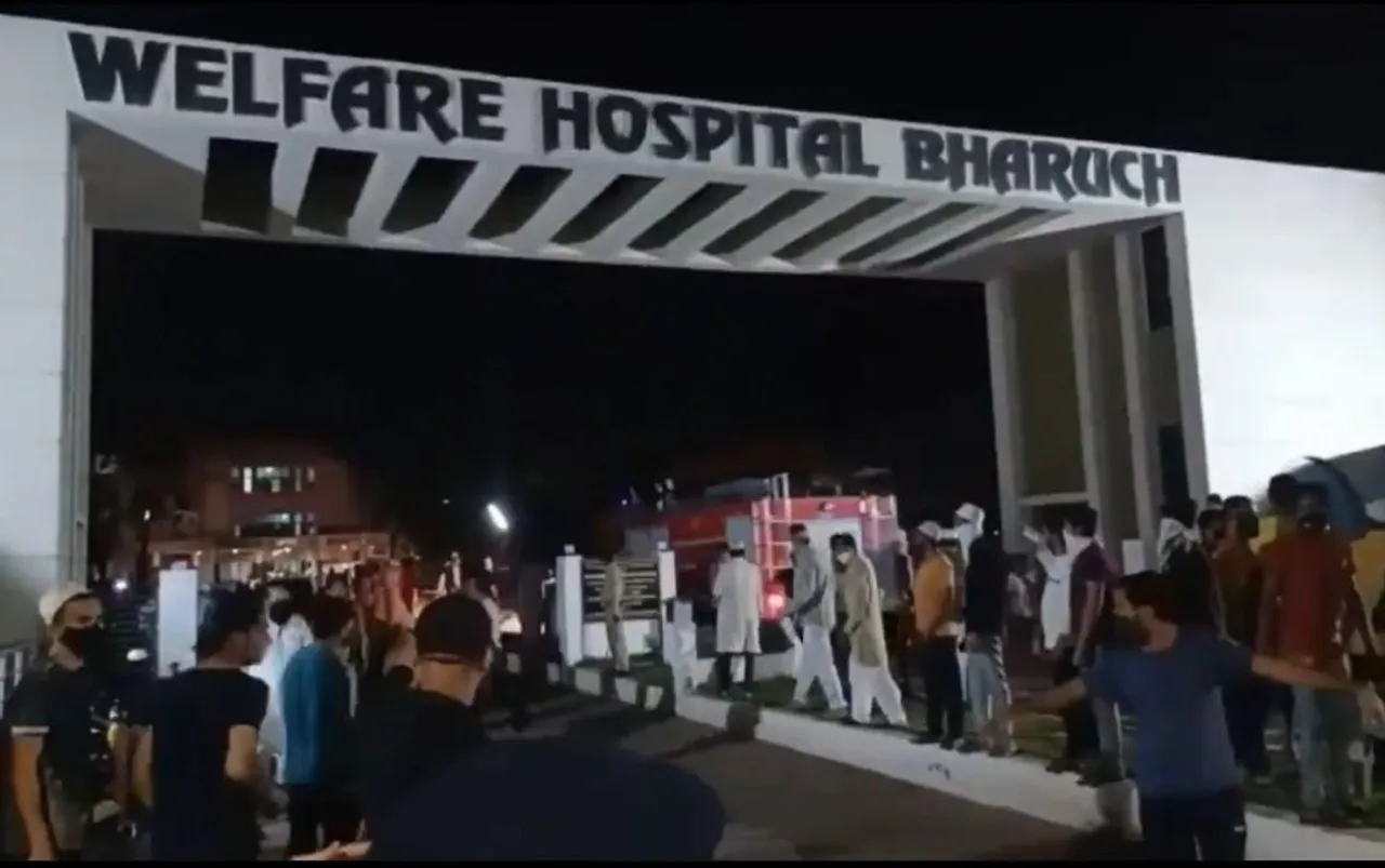 18 killed in fire at Covid hospital in Gujarat