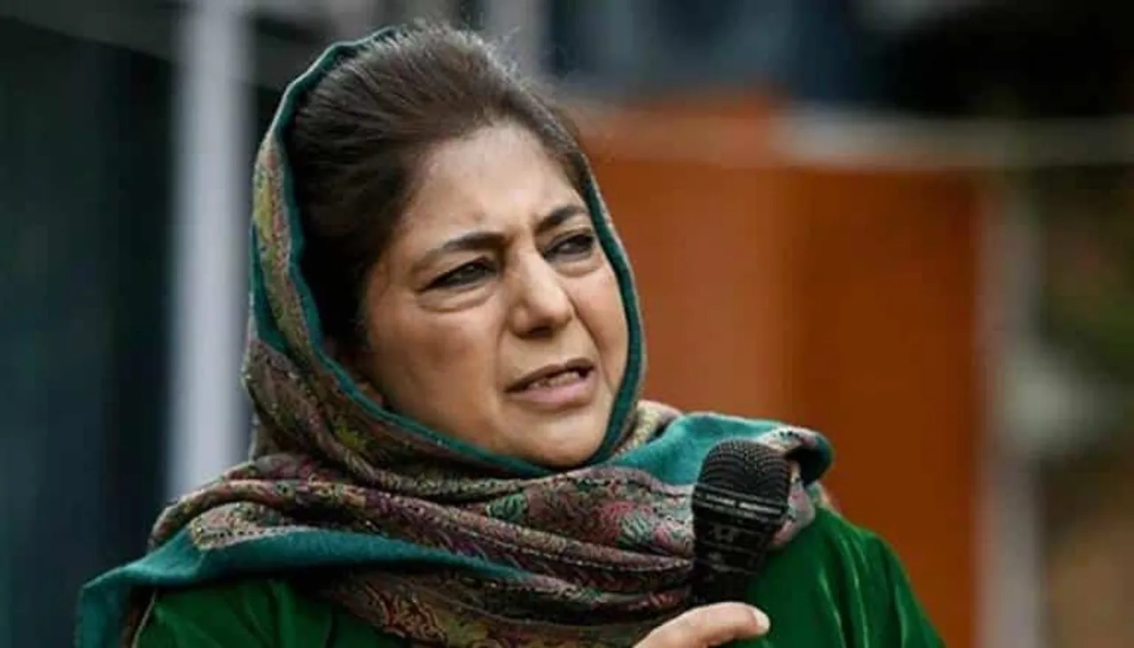 Reporting truth being criminalised in J&K: Mehbooba Mufti