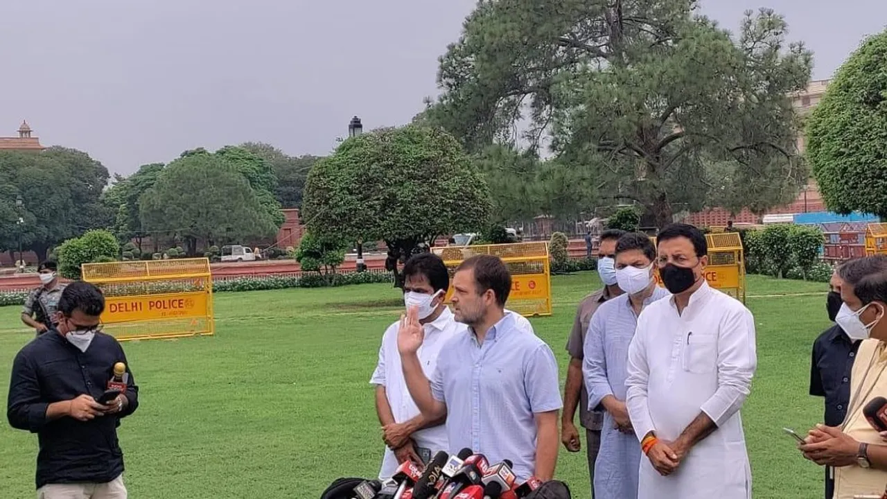 Rahul Gandhi on Pegasus