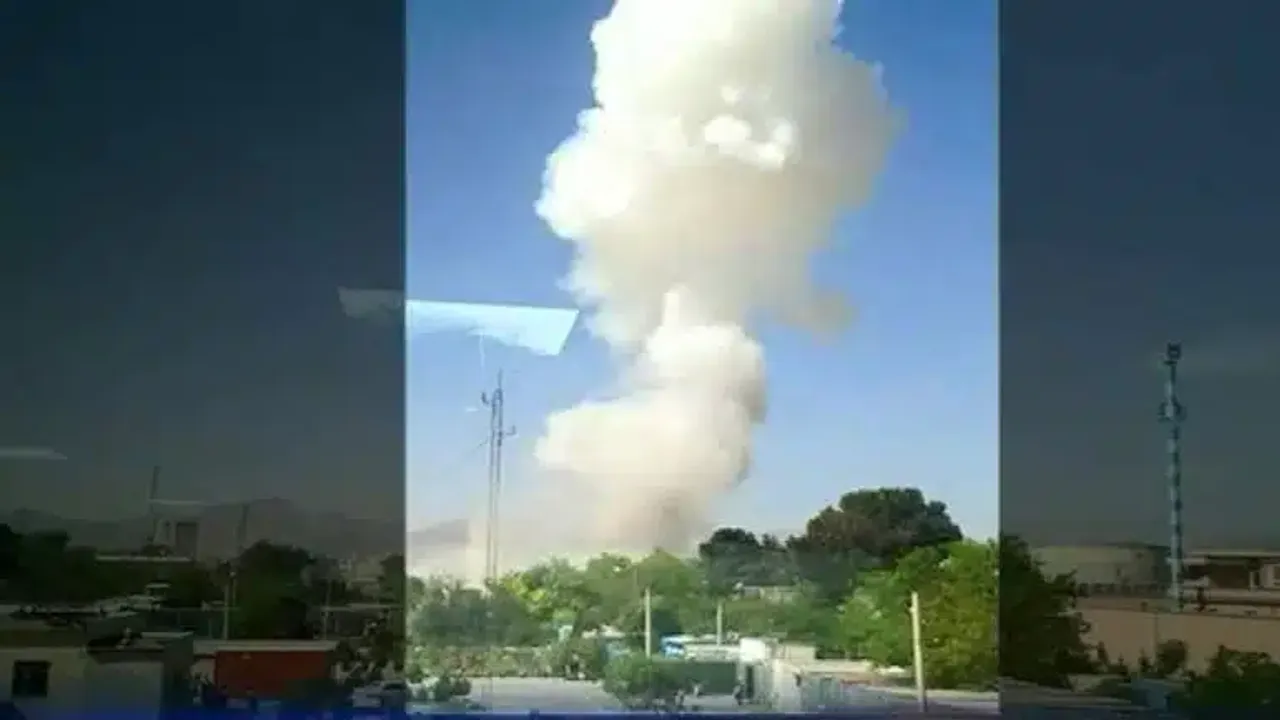 Explosion outside Kabul airport