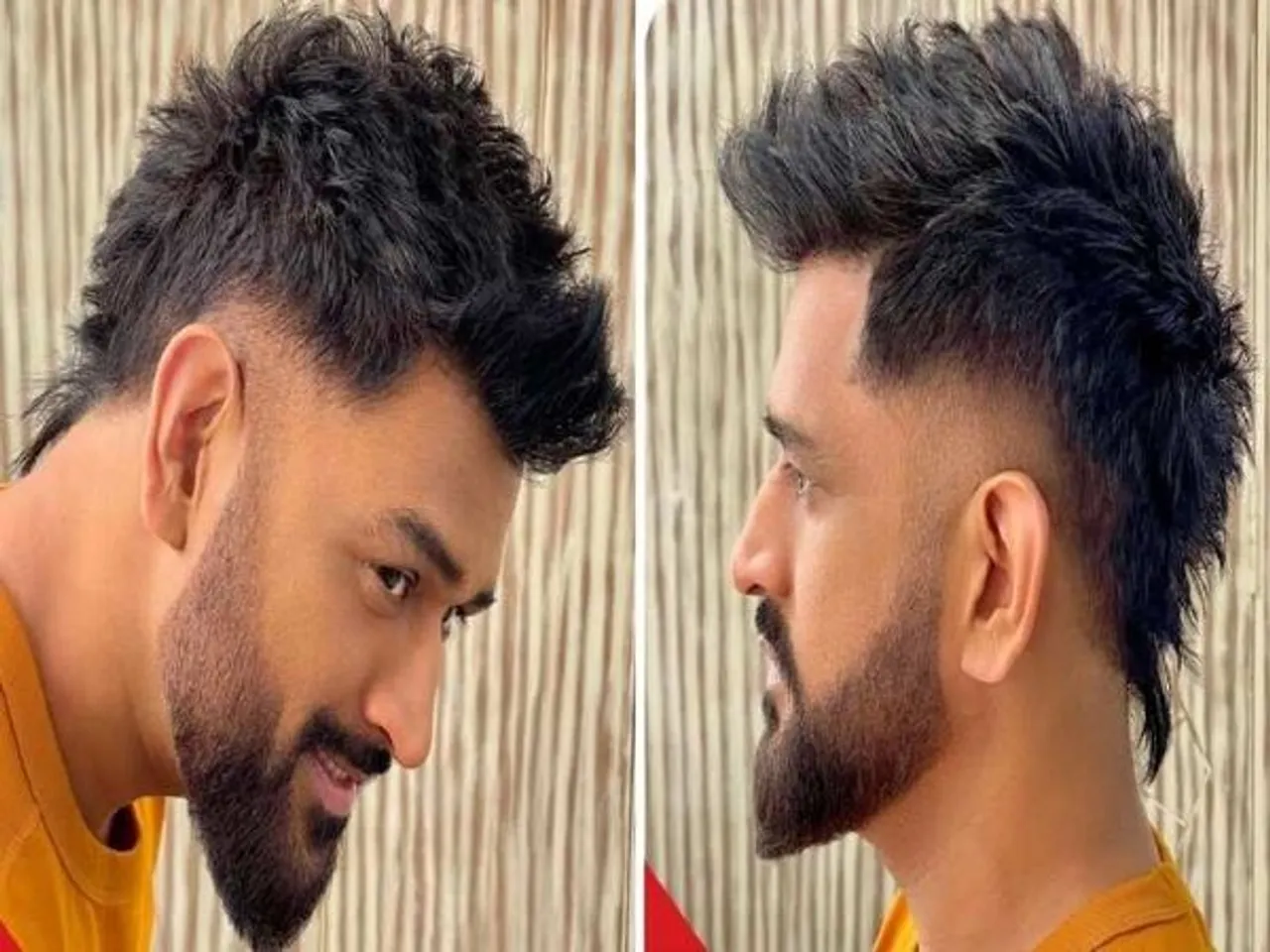 MS Dhoni in new look