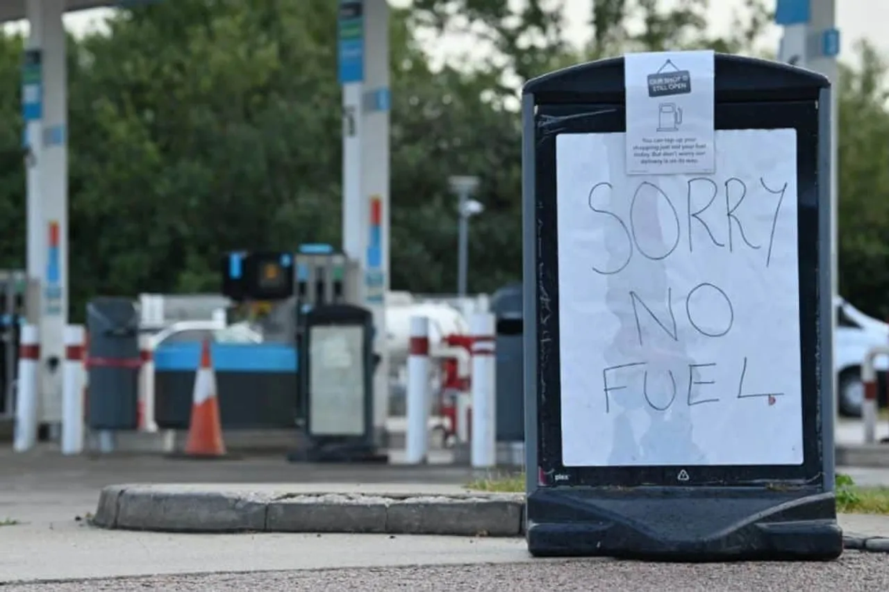 Petrol crisis in UK