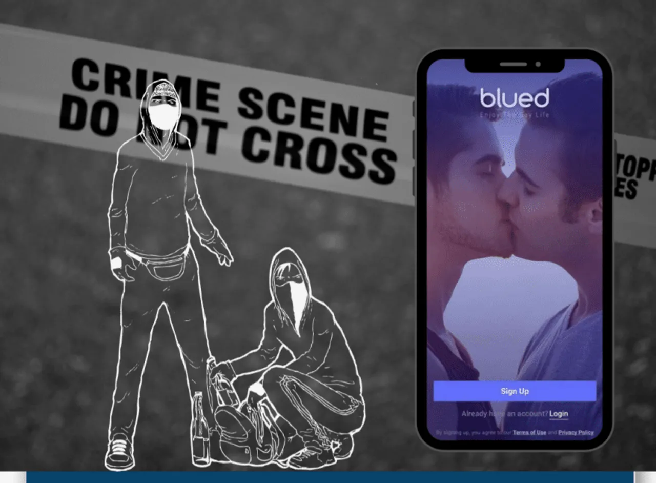 How Blued Gay dating App became tool of robbery in Noida?