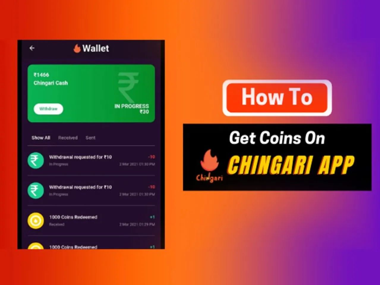 How you can earn money from Chingari App
