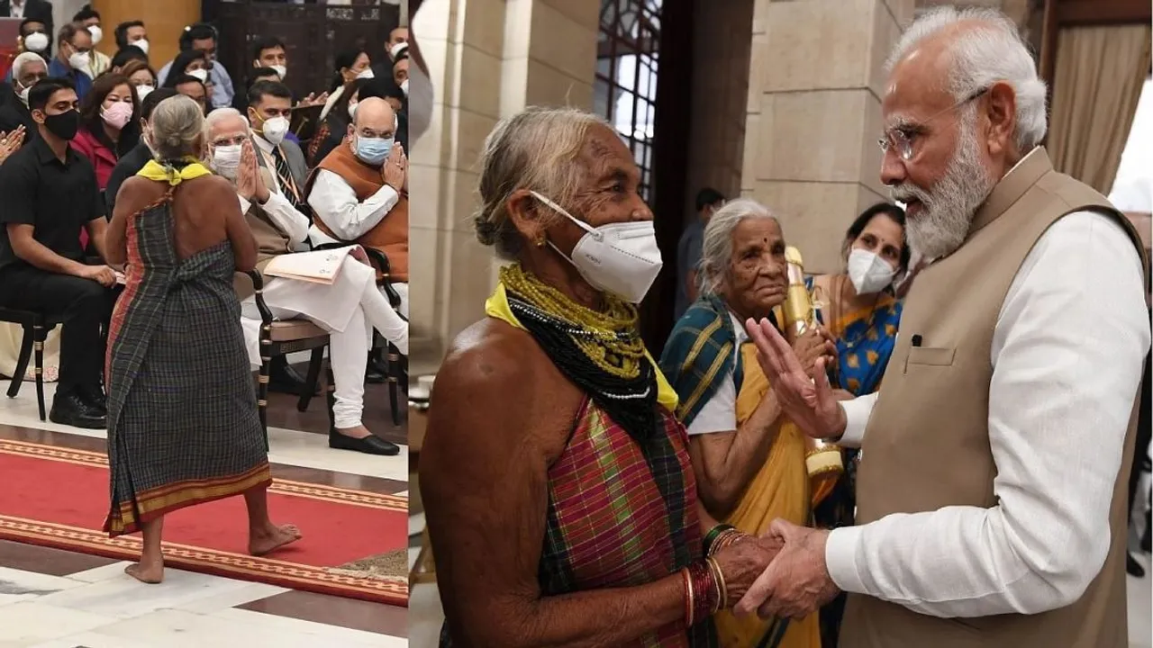 simplicity of padmashri tulsi gowda