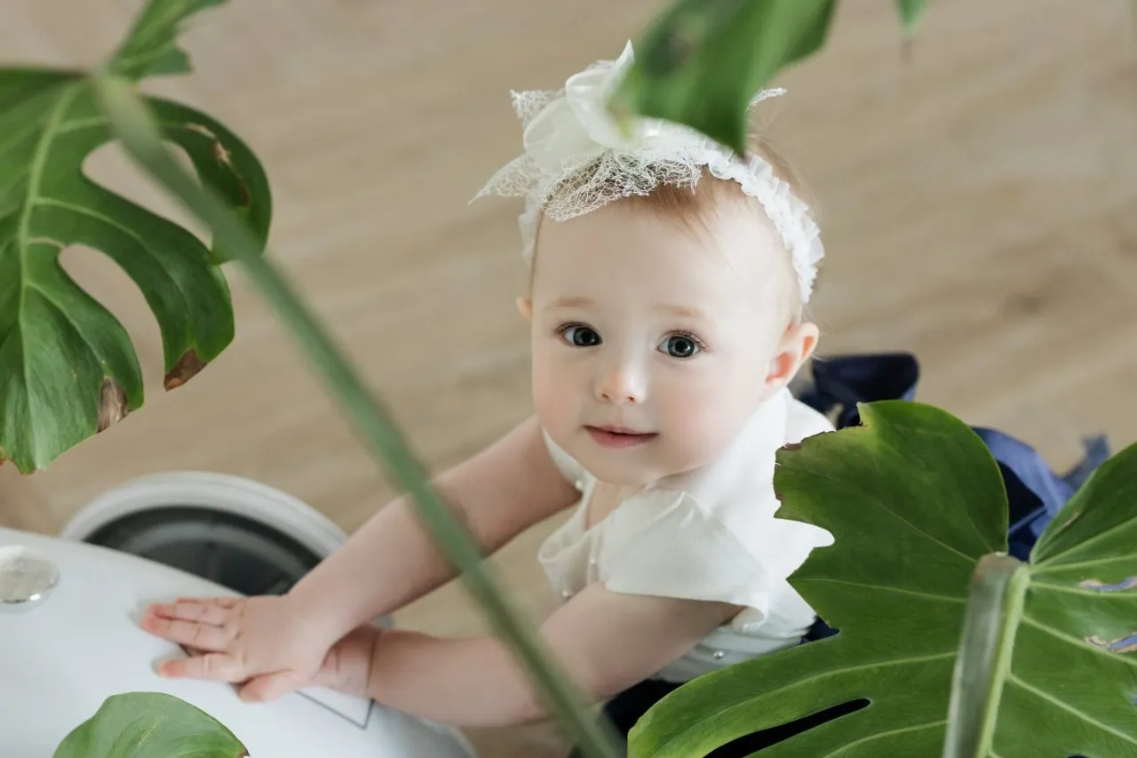 how to wear baby headbands