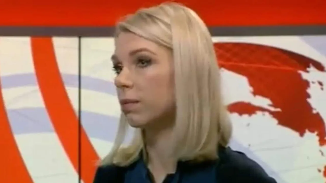 Heartbroken BBC journalist sheds tear during live TV report from Kyiv