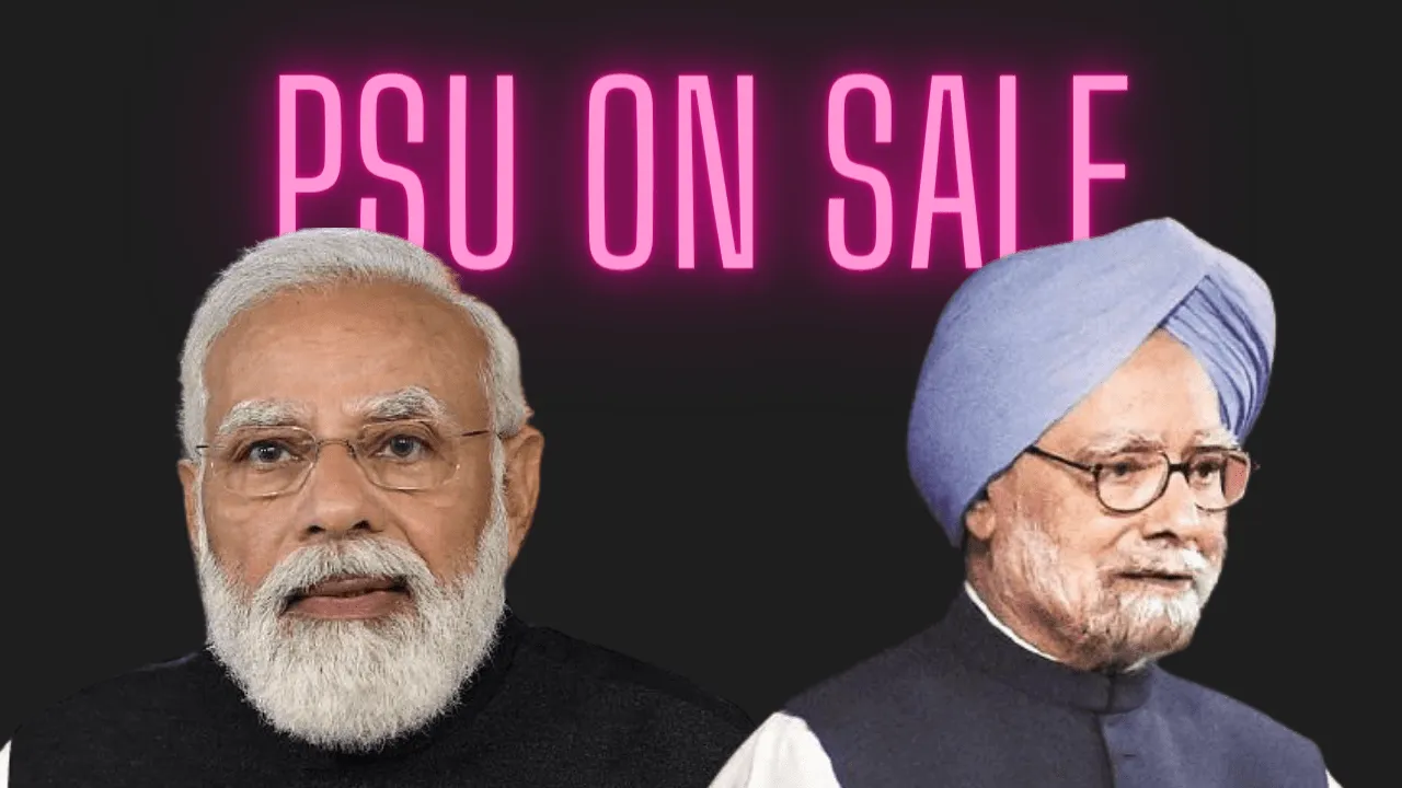 PSU on sale under modi govt