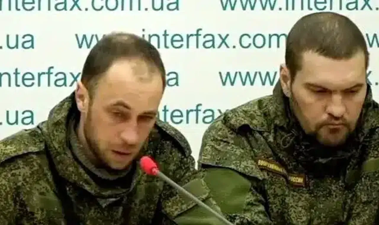 Captured Russian soldier broke down in tears in Ukraine but Why