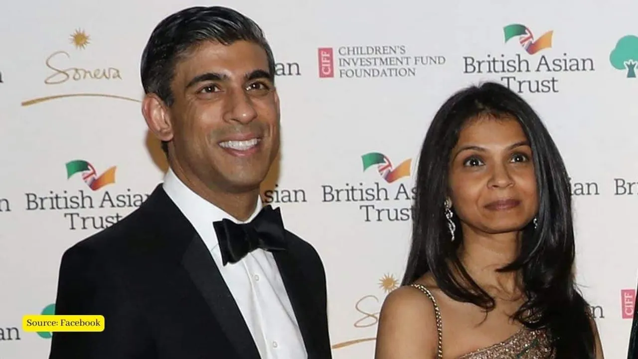 What is controversy of Akshata Murty, wife of British FM Rishi Sunak?