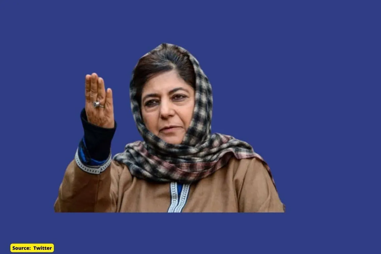 Gyanvapi Mosque: BJP trying to take our all mosques: Mehbooba Mufti