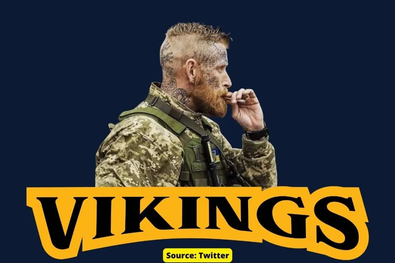 Vikings are back they are fighting for Ukraine