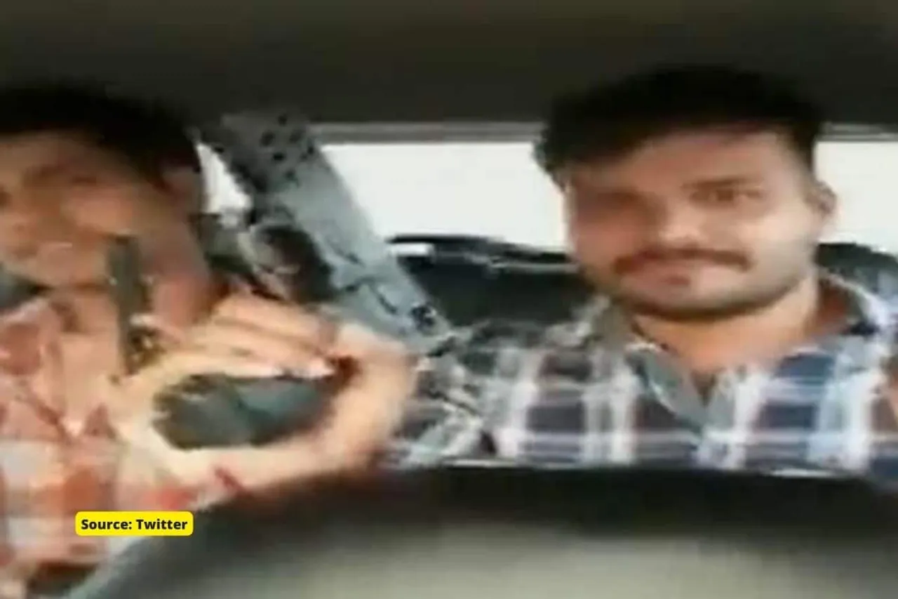 Video: Sidhu Moosewala's murderers waving guns, celebrating in car