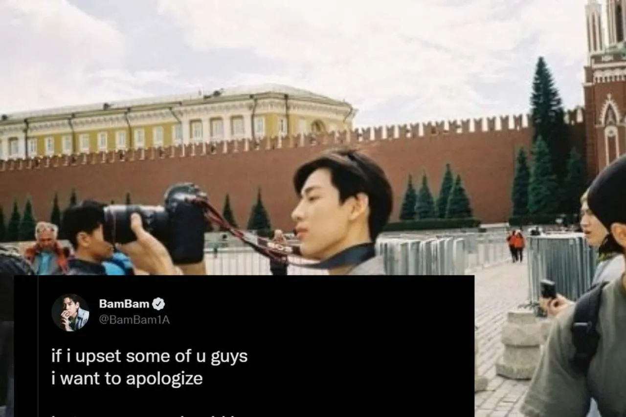 BamBam Receive hate comments for posting Russian Pictures