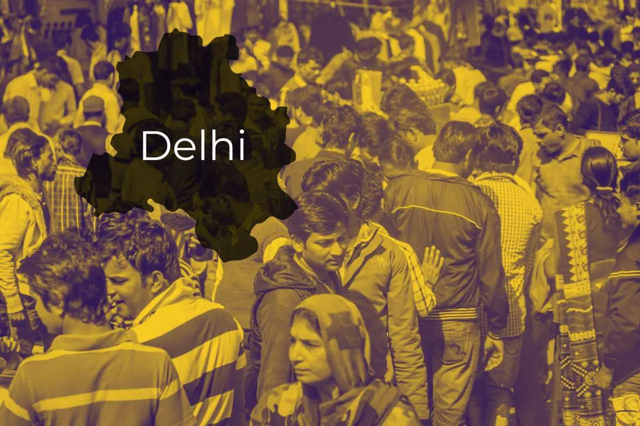 delhi mcd voter turnout in 2022