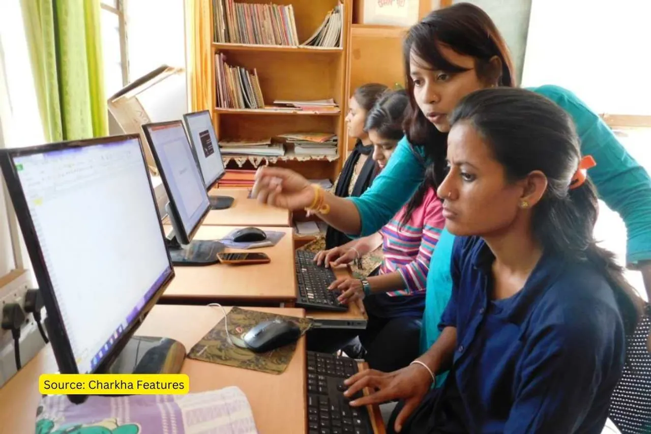 Girls creating new hopes from digital education