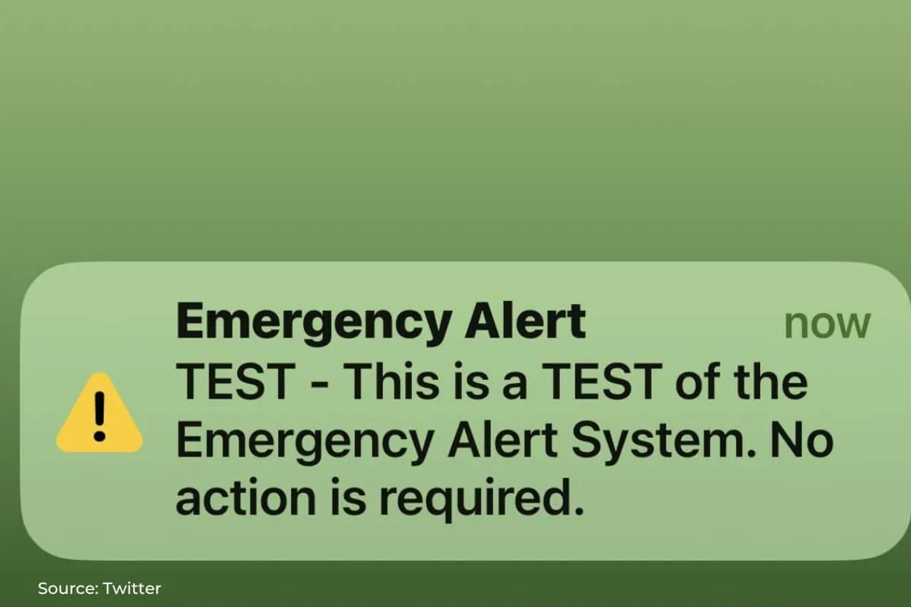 4:46 am emergency alert test by Florida scared people