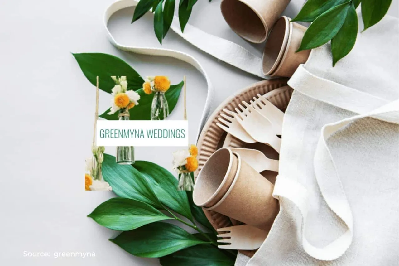 What is Greenmyna that plans eco-friendly Indian weddings?