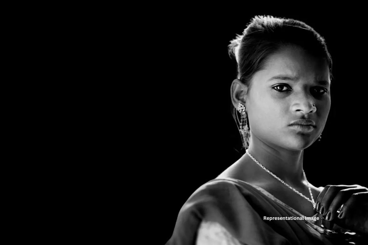 potrait of Indian girl