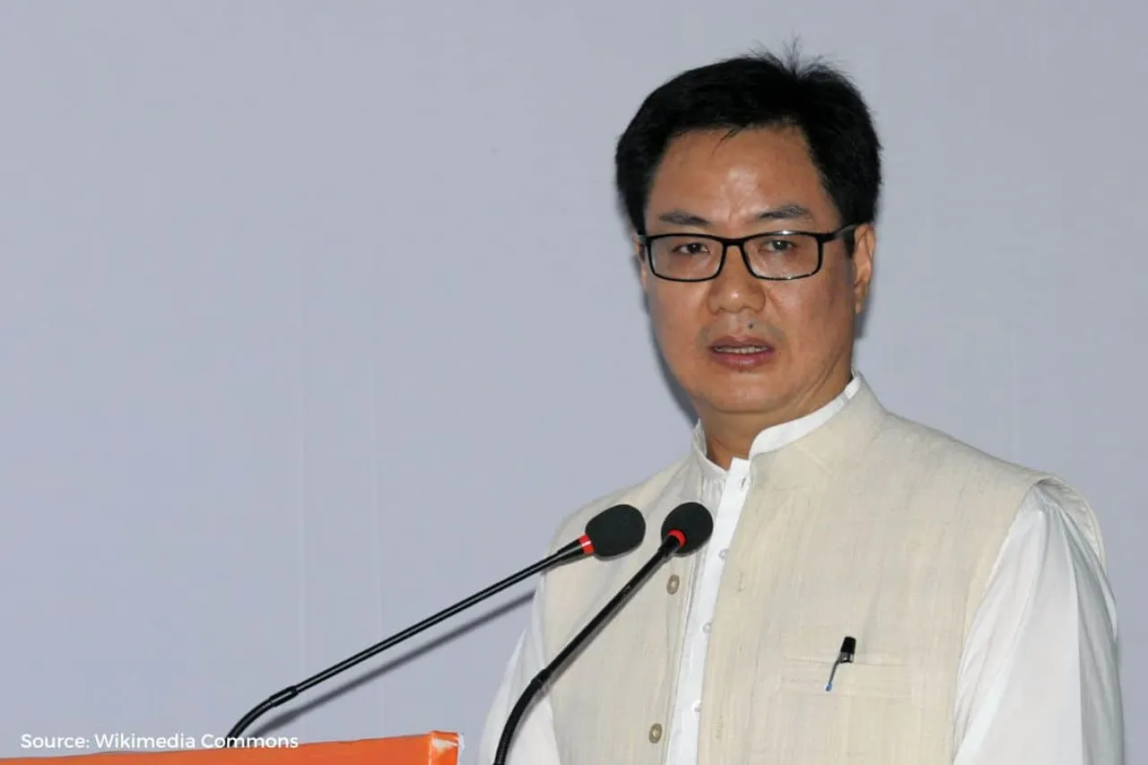 Why Kiren Rijiju removed from the Law Minister’s post?