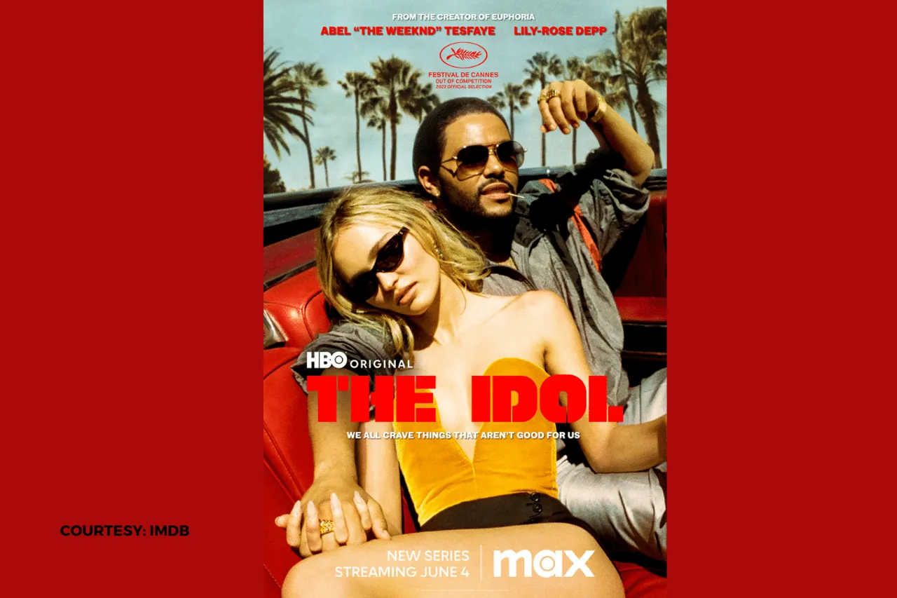 HBO show the idol poster