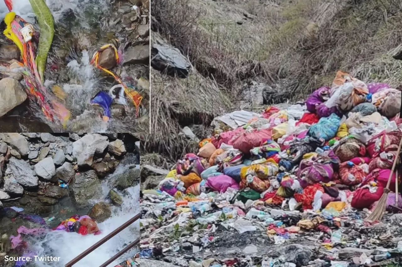 Char Dham Yatra 2023: 7 quintals of clothes removed from Bhagirathi-Yamuna