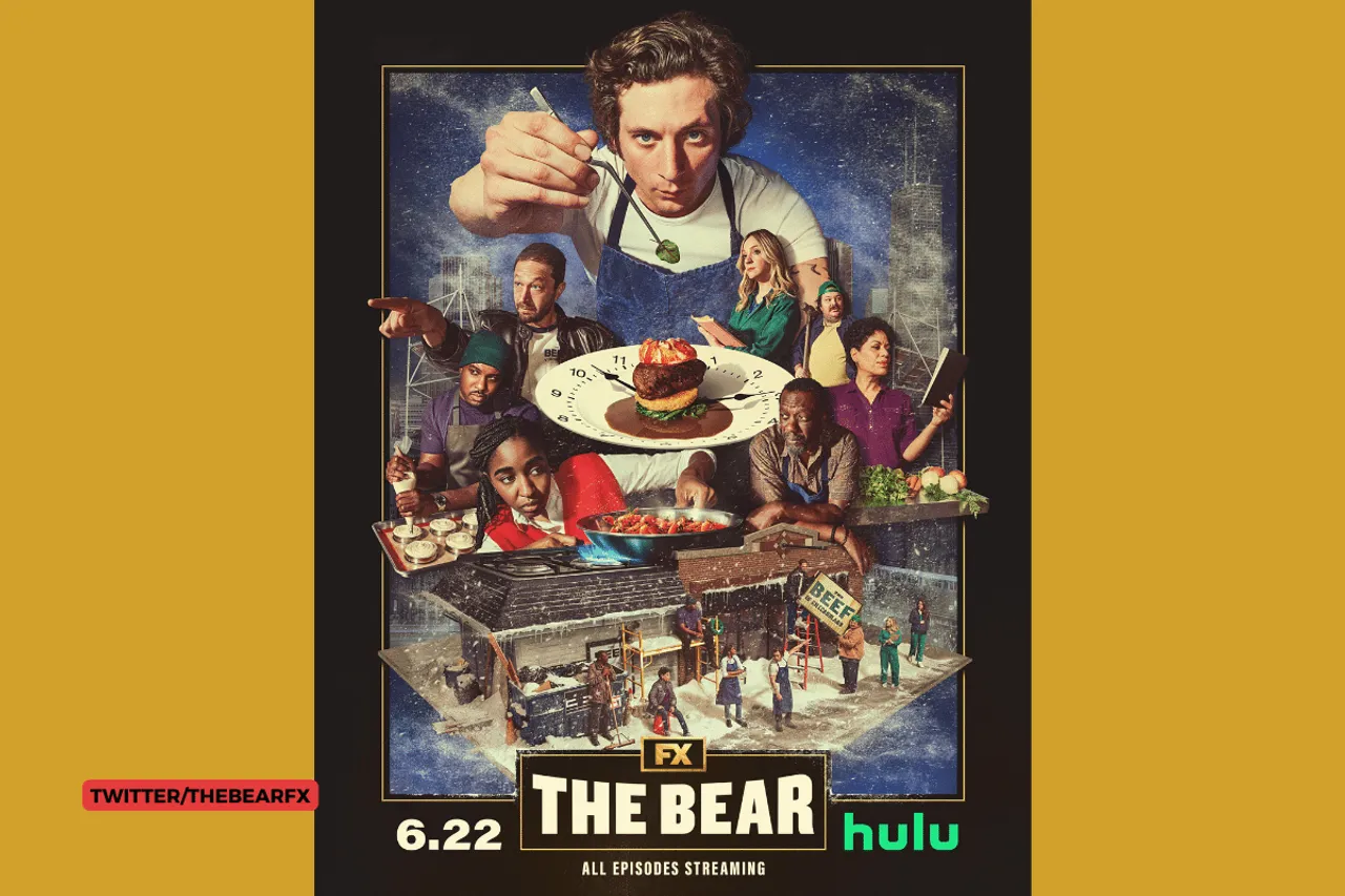 Poster of FX's The Bear season 2 in the centre