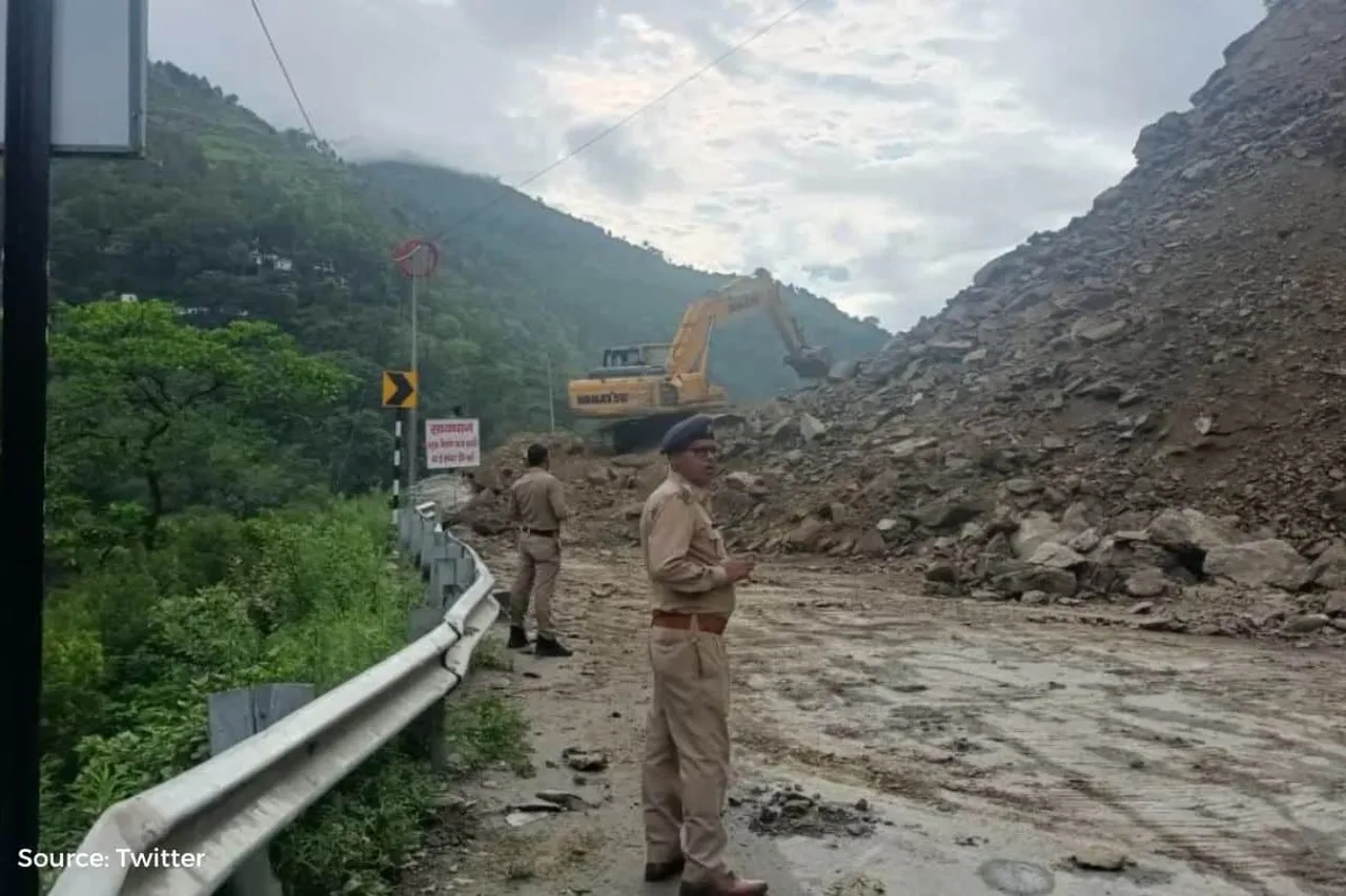 Badrinath national highway is becoming landslide prone zone