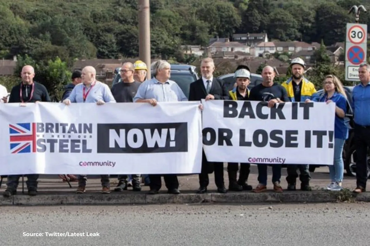 Tata steel protest: Workers demand job security amid decarbonization efforts