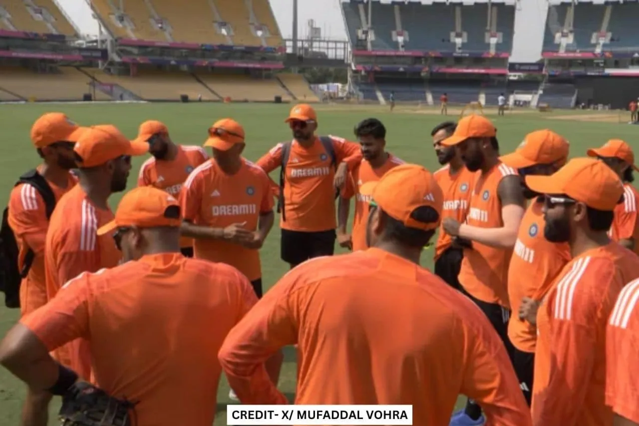 ICC World Cup 2023: Netizens react to Indian team's new orange training kit