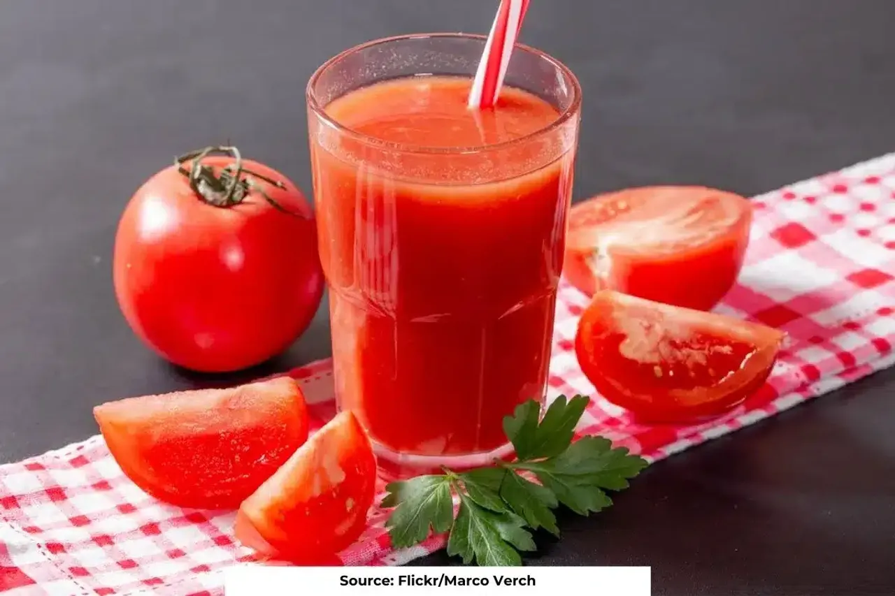 Tomato juice can kill dangerous typhoid fever bacteria, study