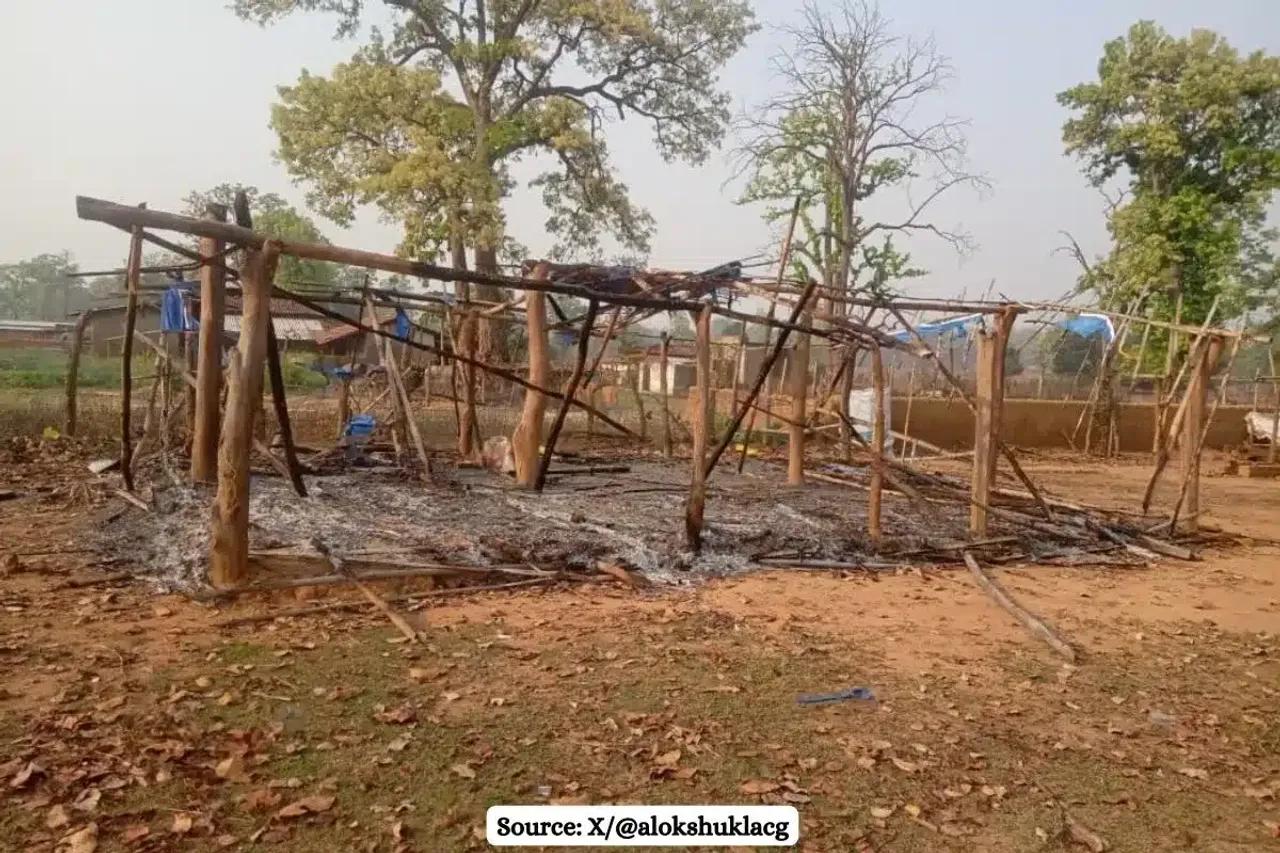 ‘Hasdeo forest protest site burned down’