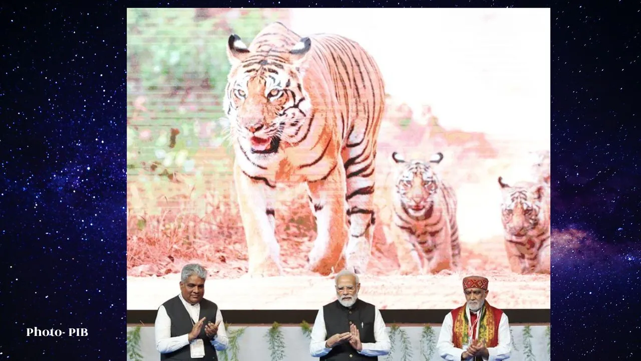 PM's address at the inaugural session of the commemoration of 50 years of Project Tiger in Mysore