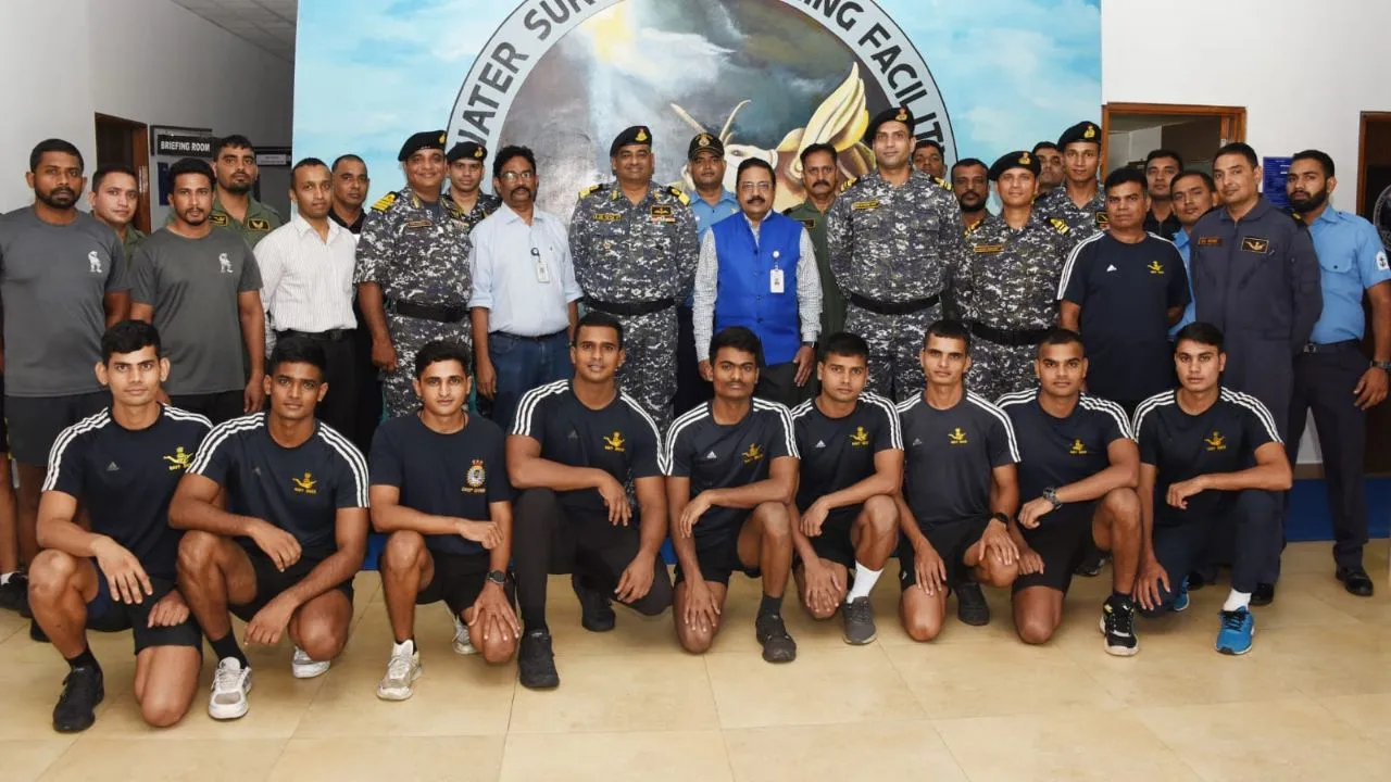 Mission Gaganyaan – Training of first batch of Crew Module Recovery Divers completed