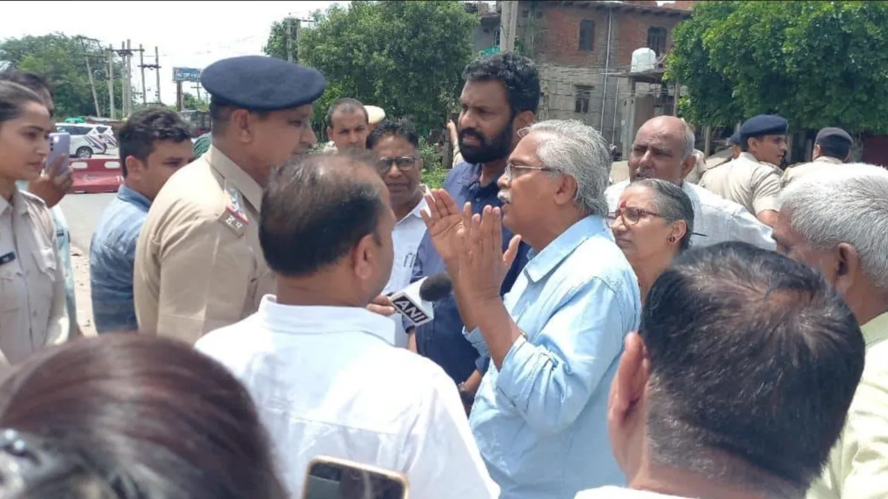 CPI delegation stopped from visiting violence-hit areas of Haryana