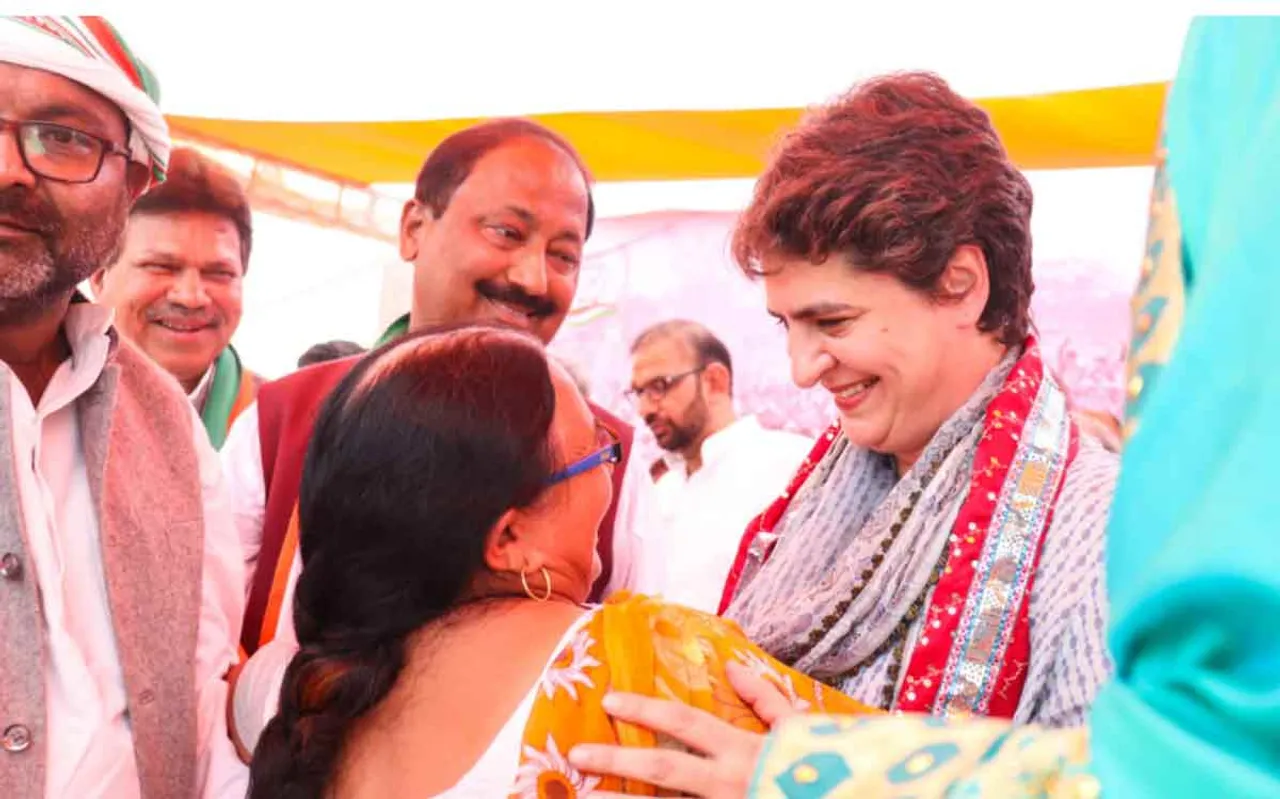 मथुरा की धरती अहंकार को तोड़ती है, भगवान श्रीकृष्ण ने इंद्रदेव का अहंकार तोड़ा था-प्रियंका गांधी