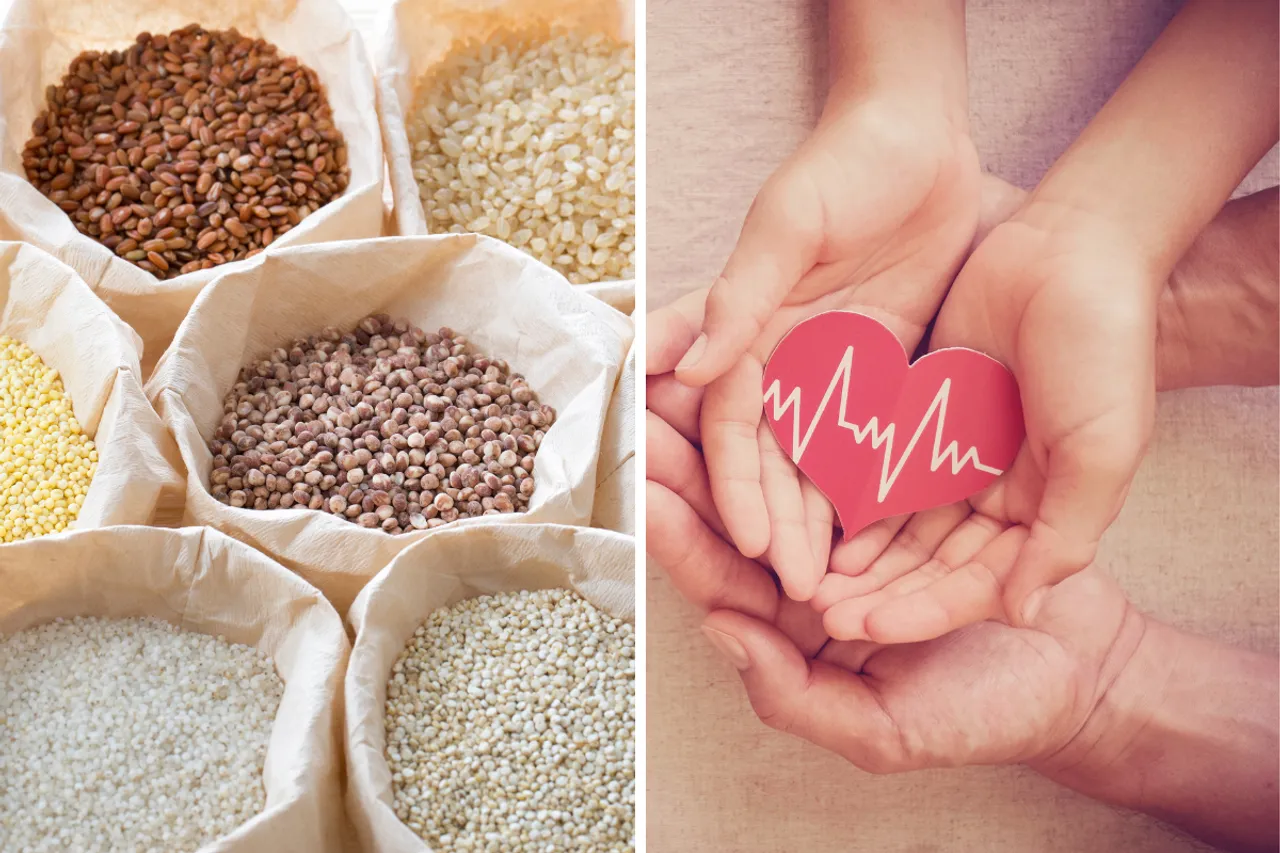 Millets for Heart Health by Reducing Cholesterol and Blood Pressure