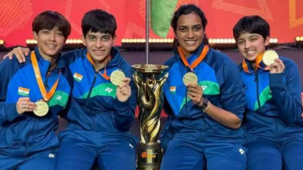भारतीय महिला बैडमिंटन टीम ने रचा इतिहास, पहली बार एशिया कप जीता!
