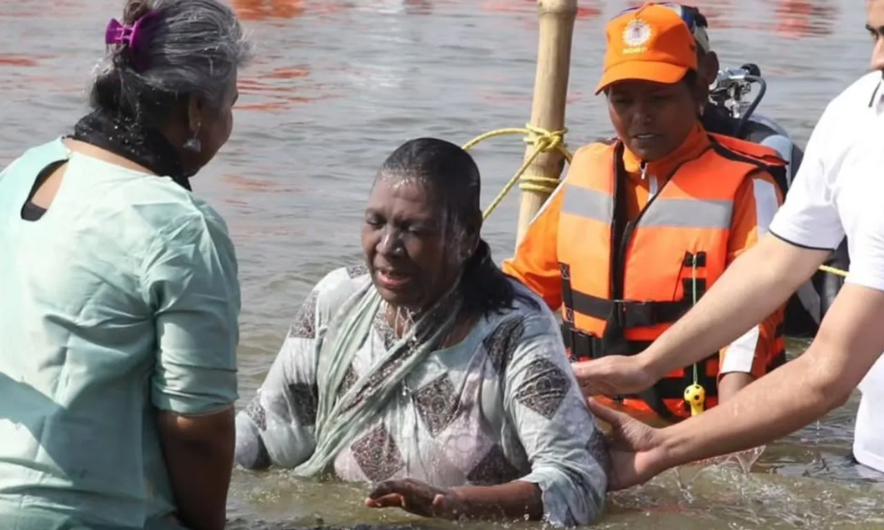 President Draupadi Murmu at Prayagraj Kumbh