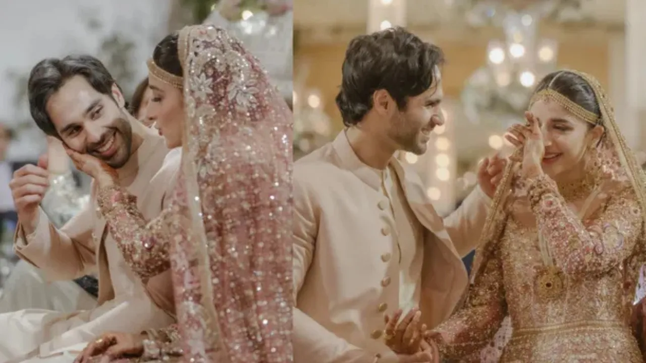 Mawra Hocane & Ameer Gilani’s Wedding Moments Continue To Steal Spotlight