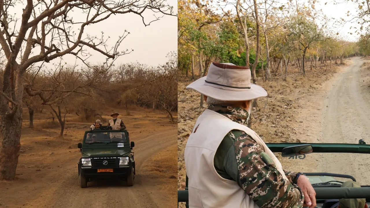PM Visits Gir National Park on World Wildlife Day